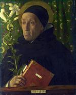 欧洲12-19世纪油画一_BELLINI, Giovanni - Saint Dominic